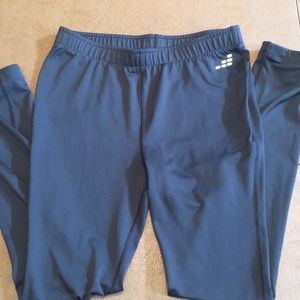 Girls BCG Thermal Black leggings, size L 12-14